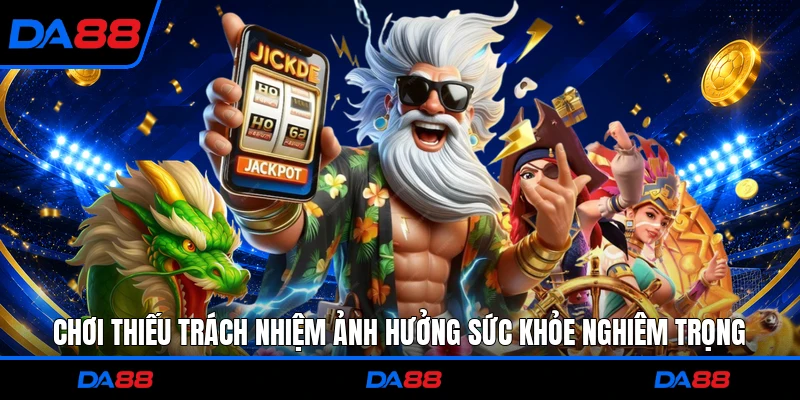Chơi thiếu trách nhiệm ảnh hưởng sức khỏe nghiêm trọng