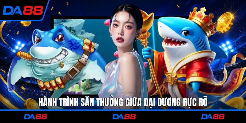 Hành trình săn thưởng giữa đại dương rực rỡ