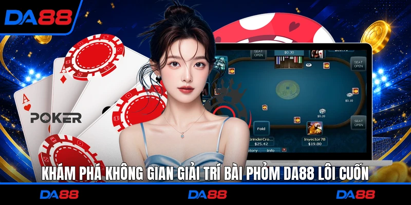 Khám phá không gian giải trí bài Phỏm DA88 lôi cuốn