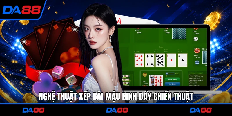 Nghệ thuật xếp bài mậu binh đầy chiến thuật